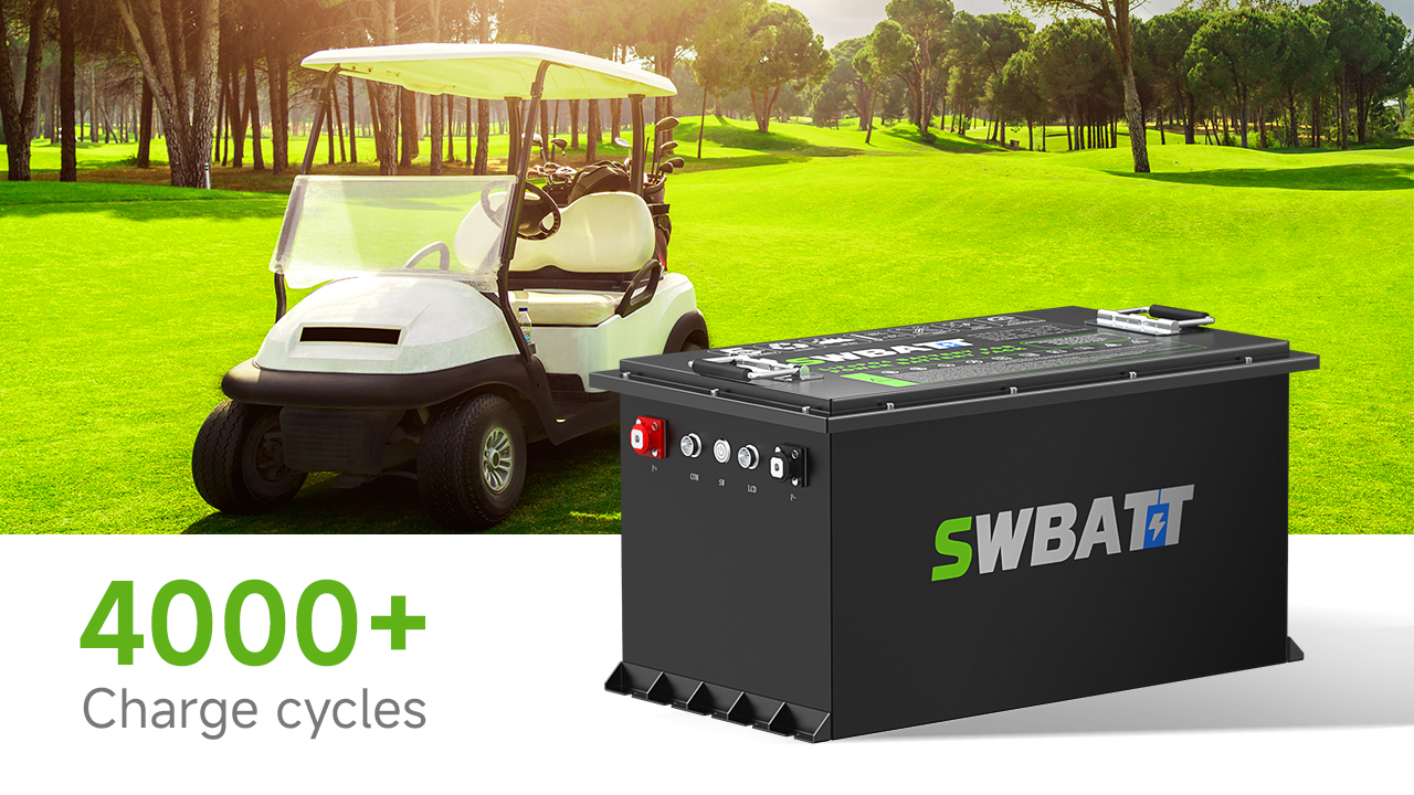 Golf Cart Lithium Battery Replacement for 2013 Club Car Precedent 