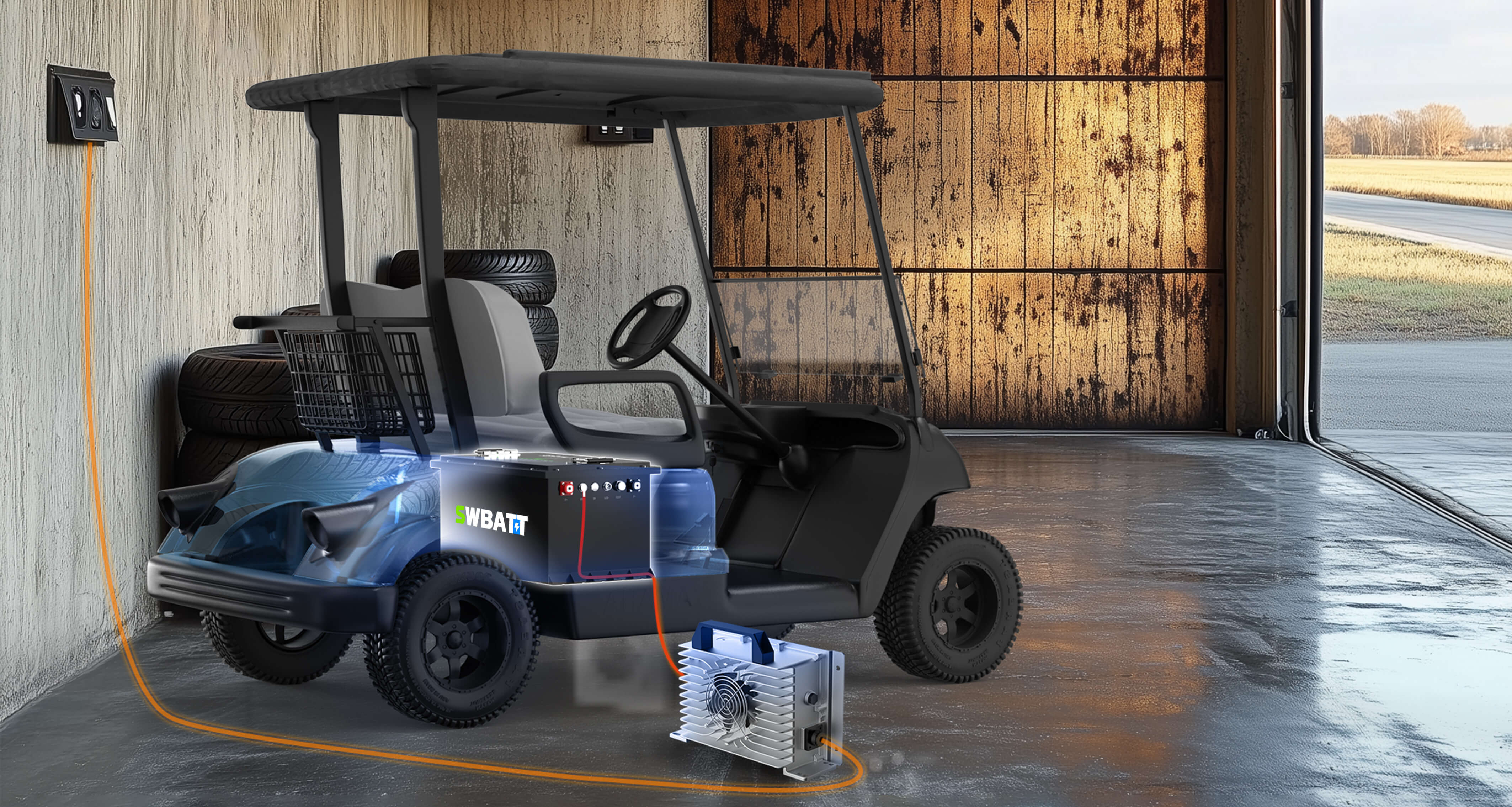 SWBATT 48V Lithium Golf Cart Battery Chargers.01