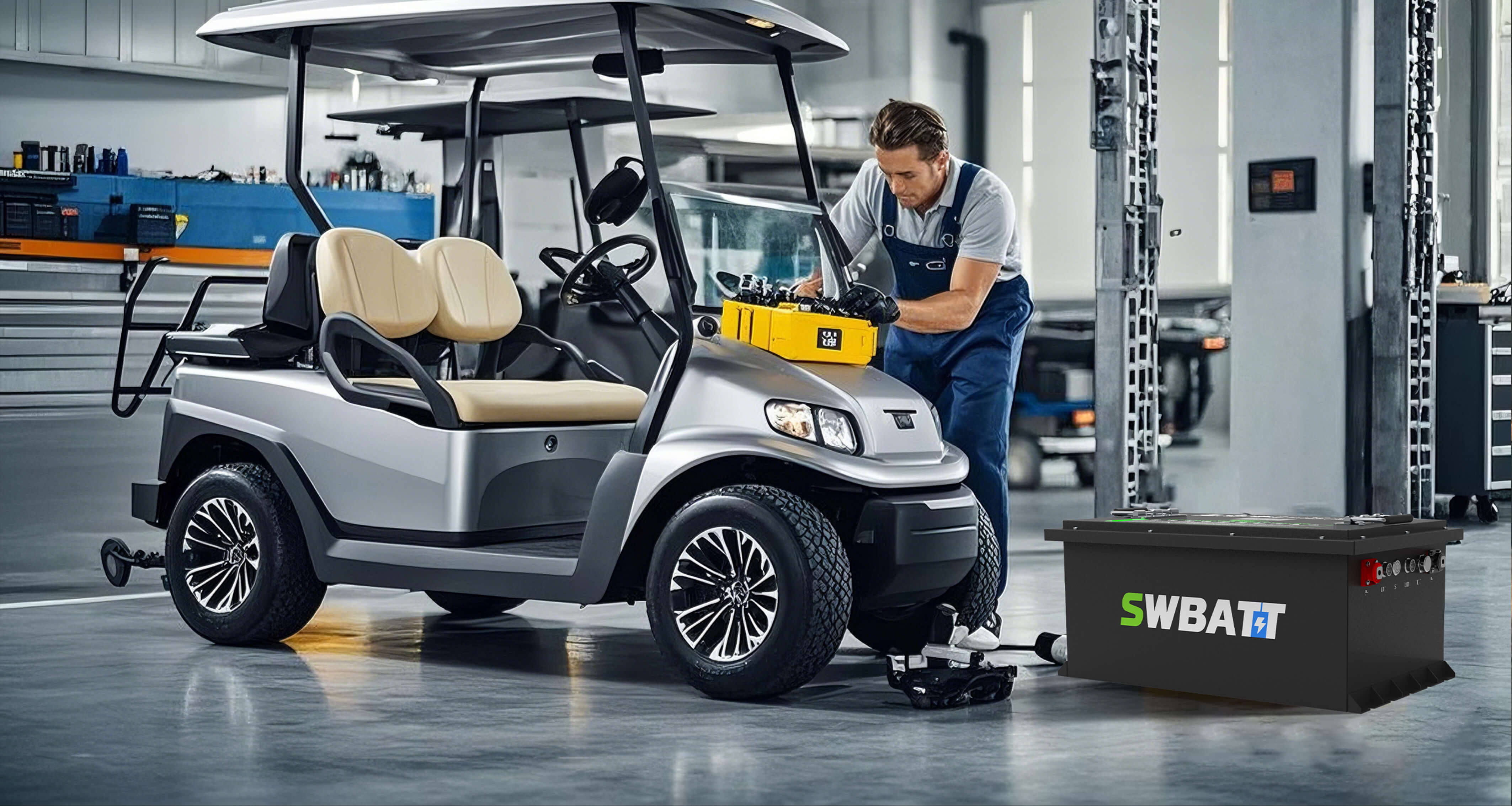 best 48V lithium battery for golf carts.